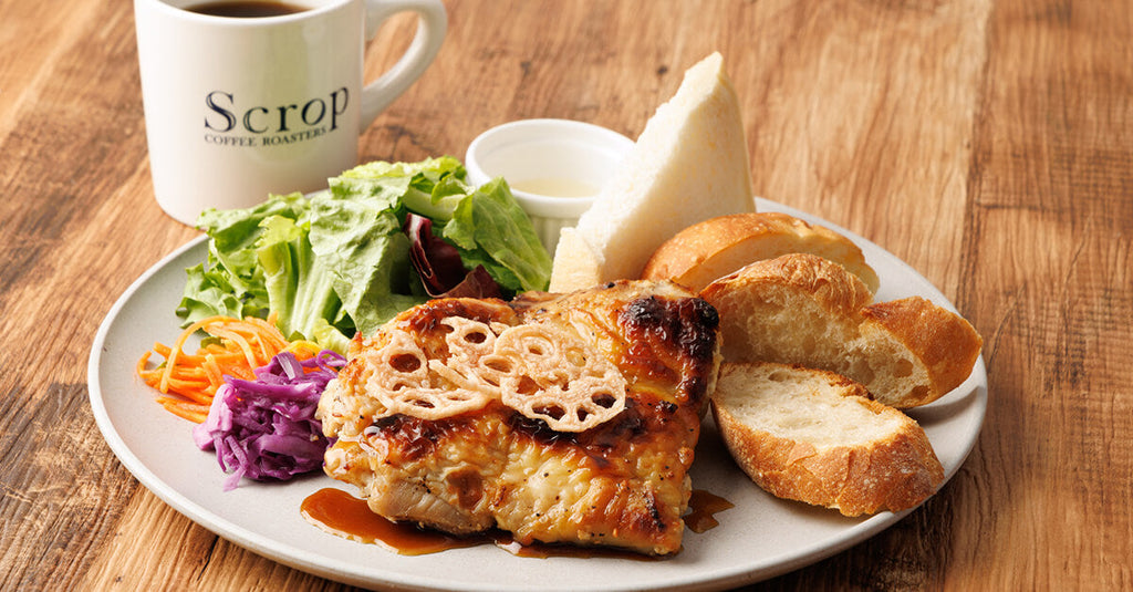 【流山プロジェクト】<br>Scrop × かごや商店 こぼれ梅のチキン ~流山本みりん和風ソース~