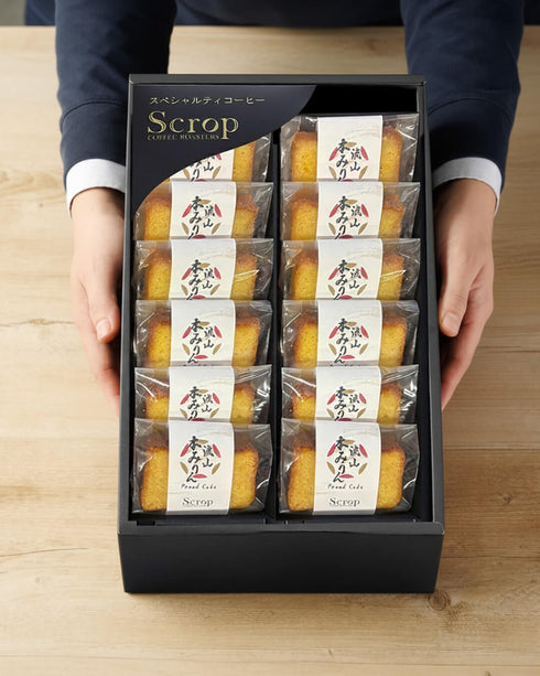 流山本みりん&こぼれ梅のパウンドケーキ12個セット SG-G3