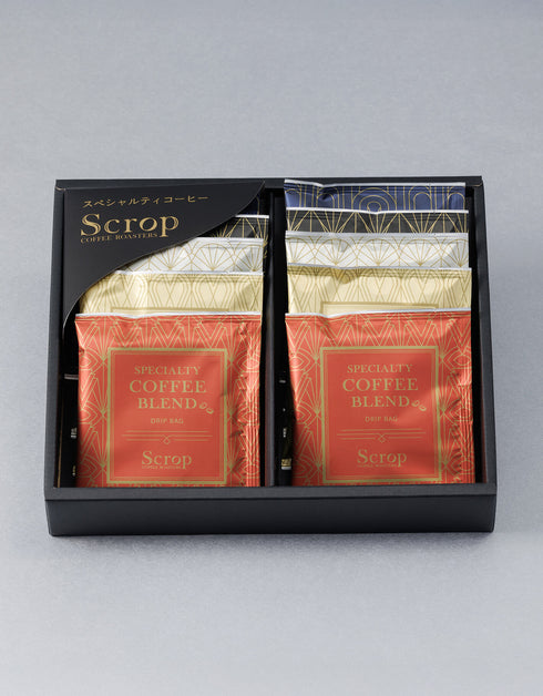 Scropスペシャルティコーヒーブレンドドリップバッグ10個セット