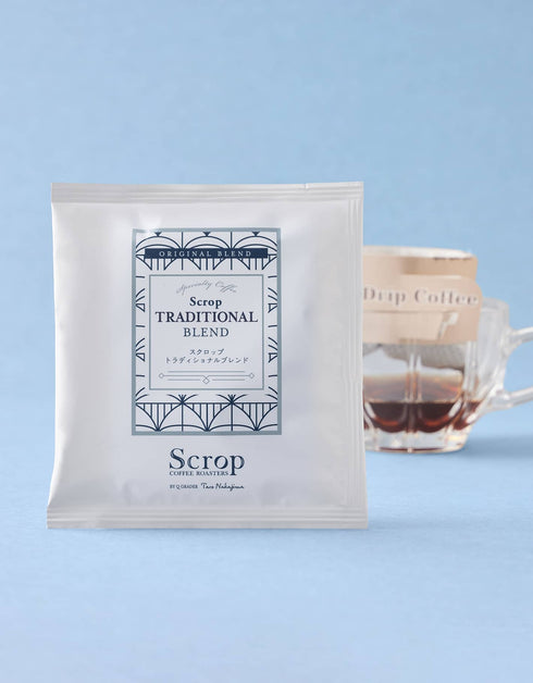 Scrop定番ブレンドドリップバッグ10個×流山本みりん&こぼれ梅のパウンドケーキ6個セットSG-G2