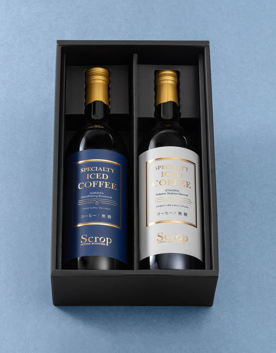 Scrop ボトルアイスコーヒー （無糖）3本セット ¥7,150の品 人気のギフト】ボトルアイスコーヒー（無糖）2本セット｜Scrop