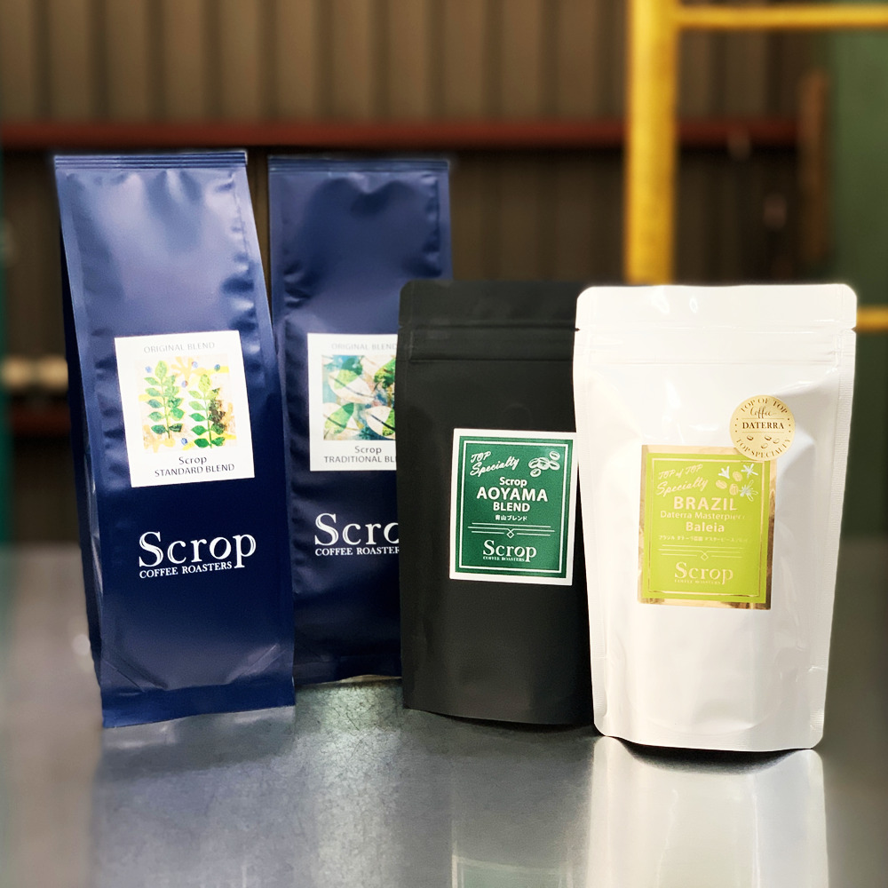 Scrop 厳選コーヒー豆 3種飲み比べセット